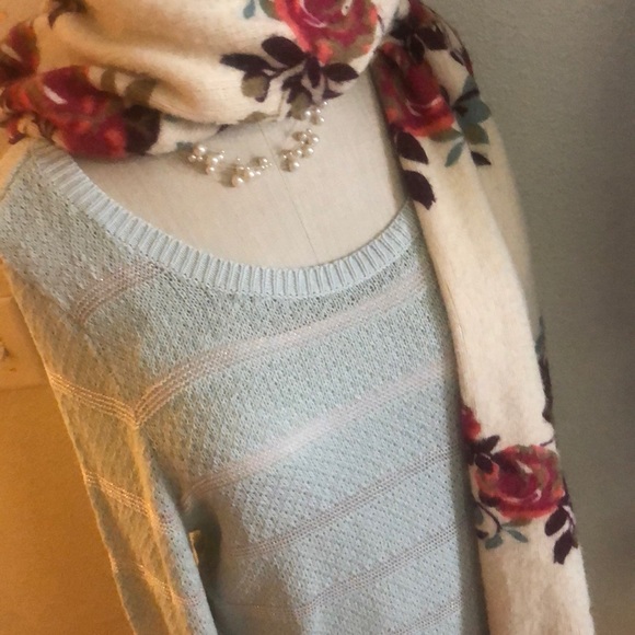 Gorgeous Like New L Green Laura Conrad Sweater - Picture 2 of 6